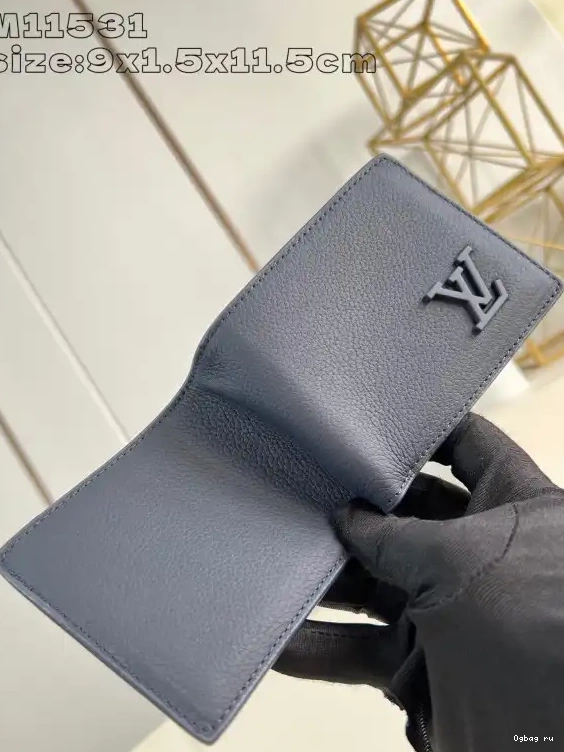 WALLET-11.5*9*1.5cm VUITTON MULTIPLE LOUIS 0412